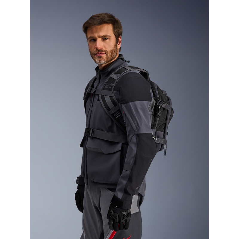 Moto nahrbtnik Alpinestars AT-15 črno-siv 15 l