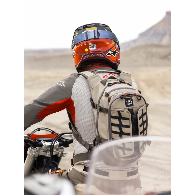 Moto nahrbtnik Alpinestars AT-15 črno-siv 15 l
