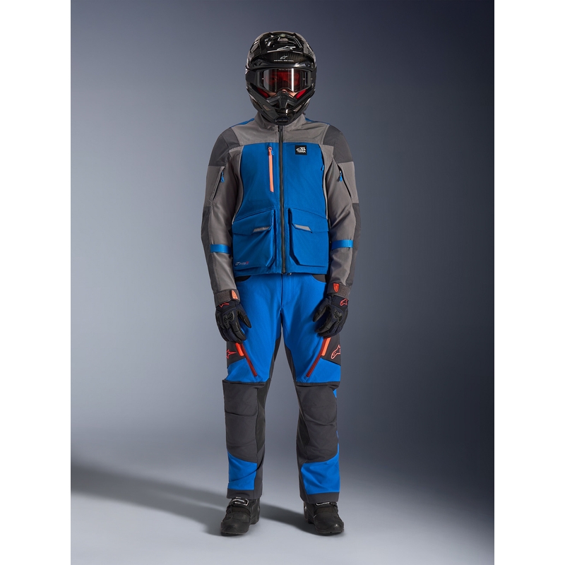 Alpinestars Maxdura Drystar XF motoristična jakna modro-temno siva