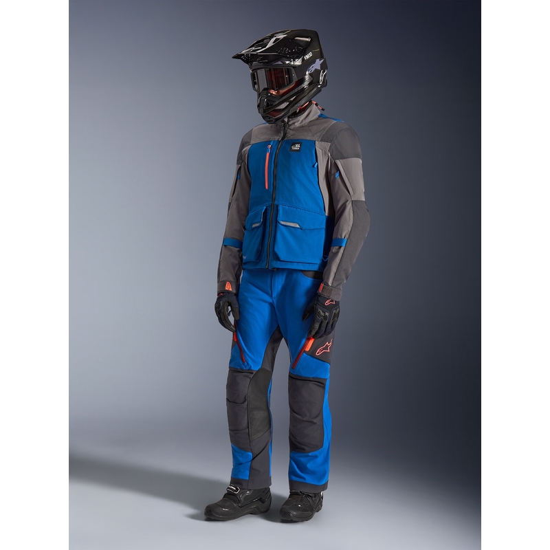 Alpinestars Maxdura Drystar XF motoristična jakna modro-temno siva