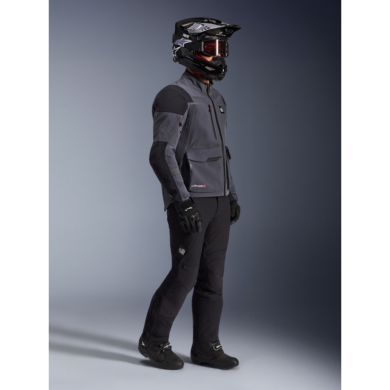Alpinestars Maxdura Drystar XF motoristična jakna temno sivo-črna