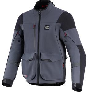 Alpinestars Maxdura Drystar XF motoristična jakna temno sivo-črna