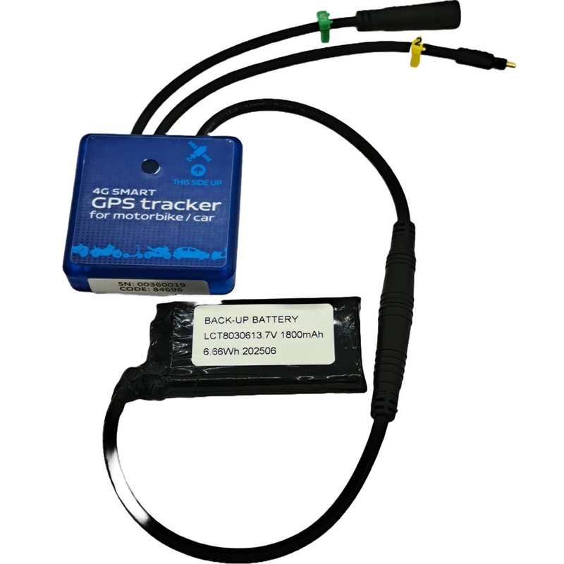 GPS lokator in alarm za motor z aplikacijo BIKEANGEL MOTO - Europe Extra