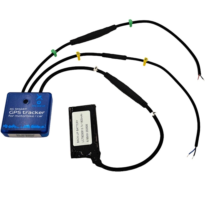 GPS lokator in alarm za motor z aplikacijo BIKEANGEL MOTO - Europe Plus