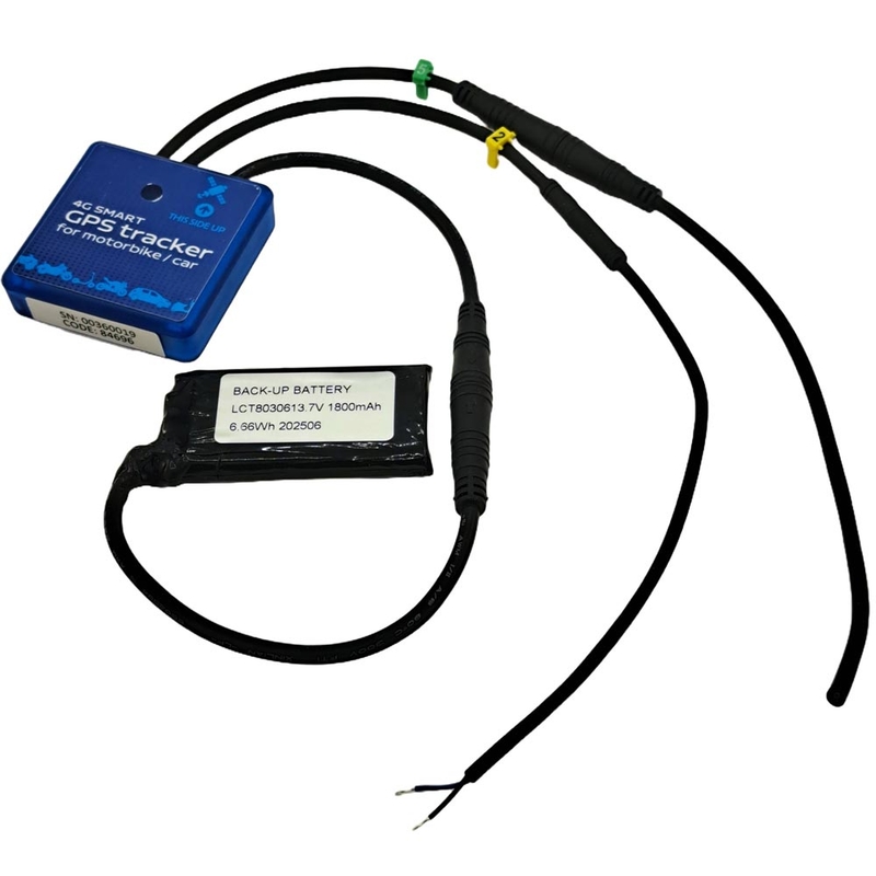 GPS lokator in alarm za motor z aplikacijo BIKEANGEL MOTO - Europe Plus