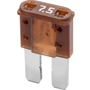 Ploščata varovalka MIKRO II 7,5 A 10 kosov.