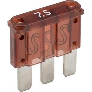 Ploščata varovalka MIKRO III 7,5 A 10 kosov.