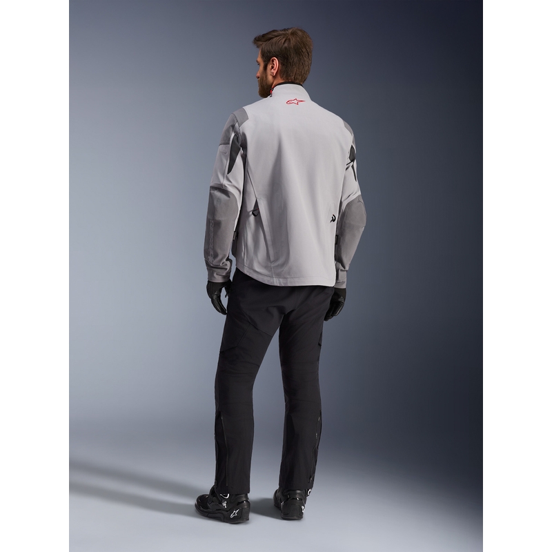 Moto jakna Alpinestars Maxdura Drystar XF svetlo siva-temno siva
