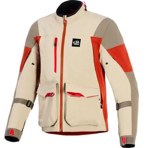 Moto jakna Alpinestars Maxdura Drystar XF rjavo-oranžna