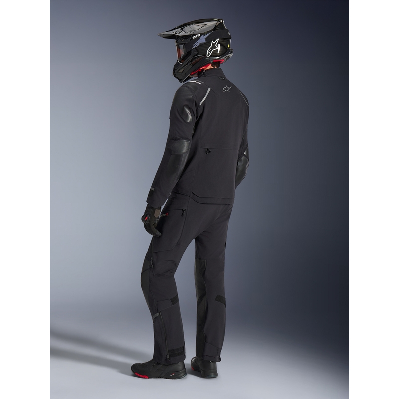 Moto jakna Alpinestars Andes PRO Drystar XF črno-temno siva