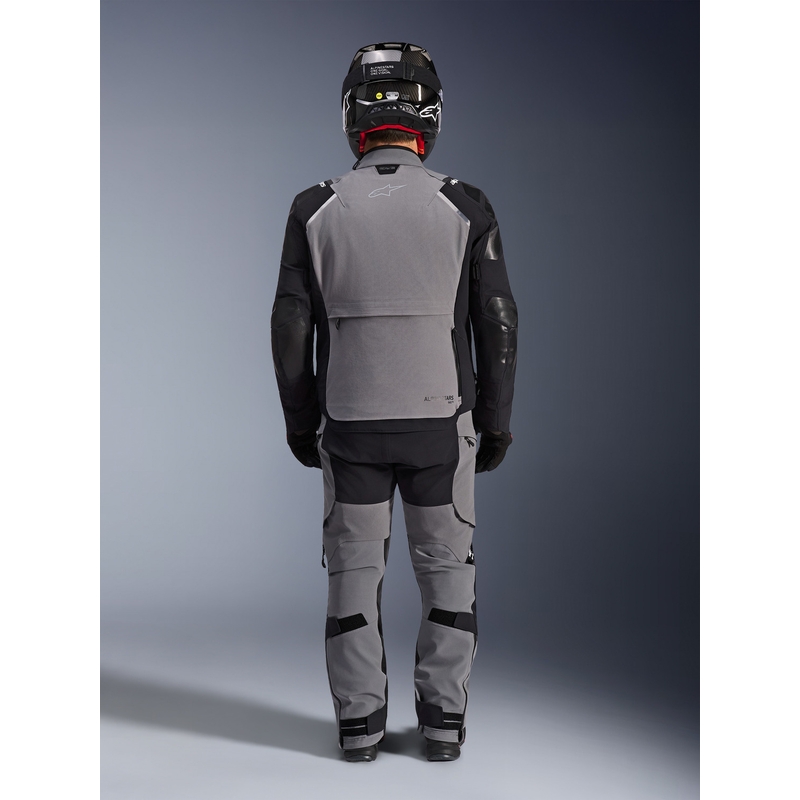Moto jakna Alpinestars Andes PRO Drystar XF temno sivo-črna