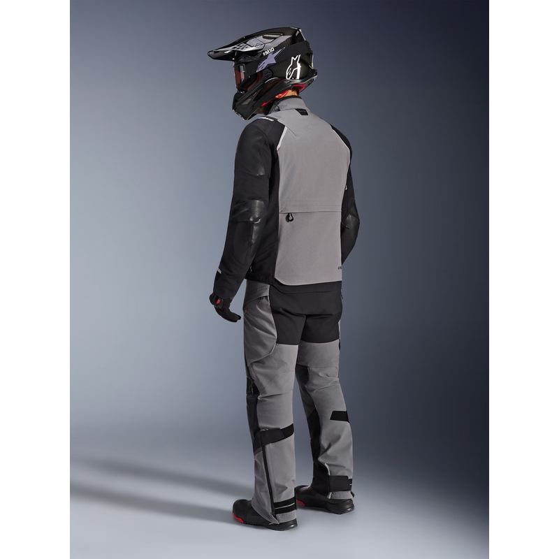 Moto jakna Alpinestars Andes PRO Drystar XF temno sivo-črna