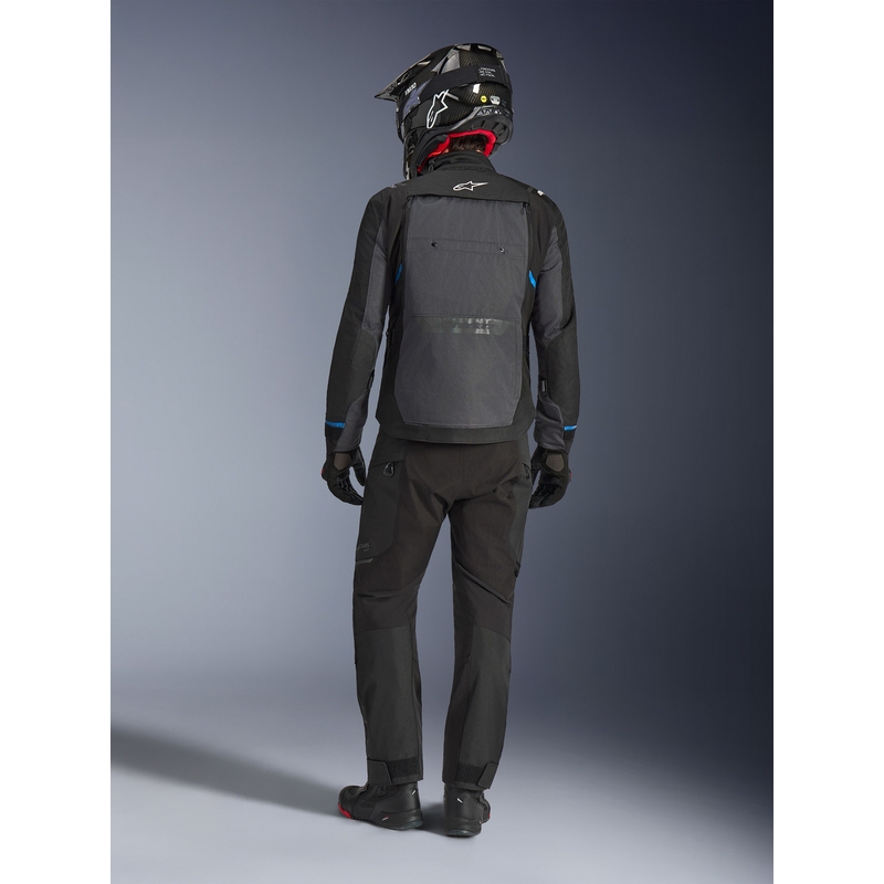 Moto jakna Alpinestars Cusco Drystar črno-temno siva