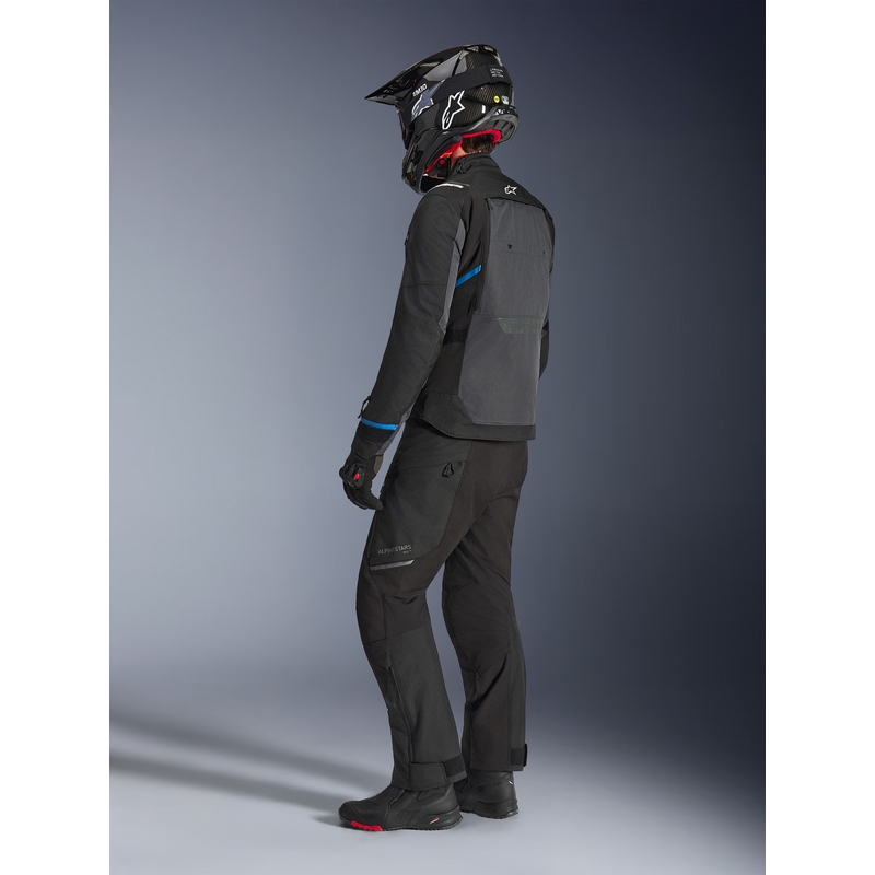 Moto jakna Alpinestars Cusco Drystar črno-temno siva