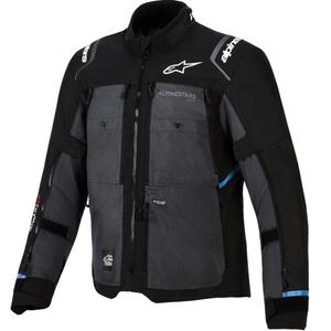 Moto jakna Alpinestars Cusco Drystar črno-temno siva