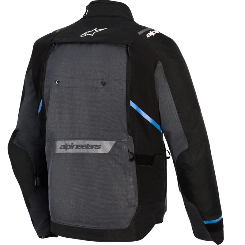 Moto jakna Alpinestars Cusco Drystar črno-temno siva