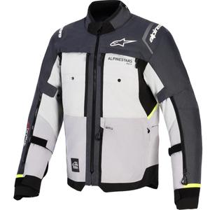 Motoristična jakna Alpinestars Cusco Drystar svetlo siva-svetlo modra-temno modra