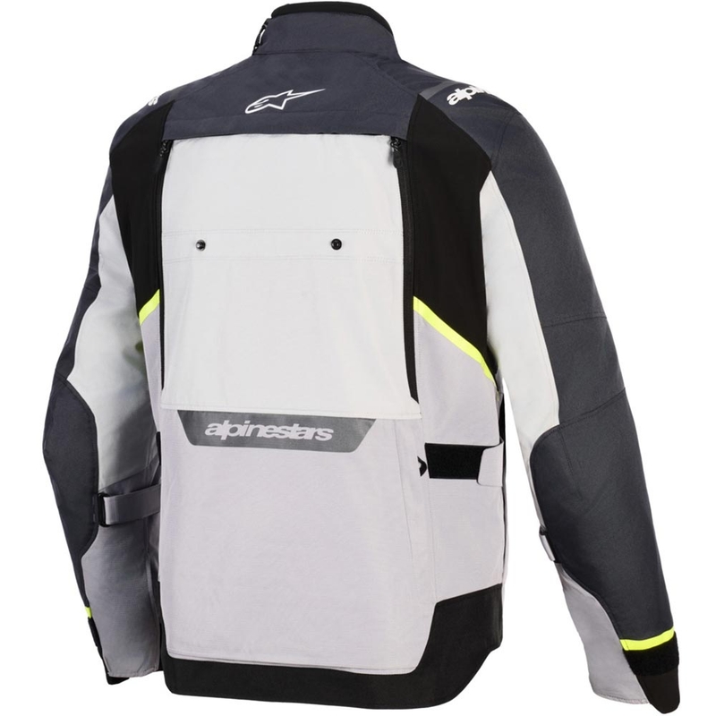 Motoristična jakna Alpinestars Cusco Drystar svetlo siva-svetlo modra-temno modra