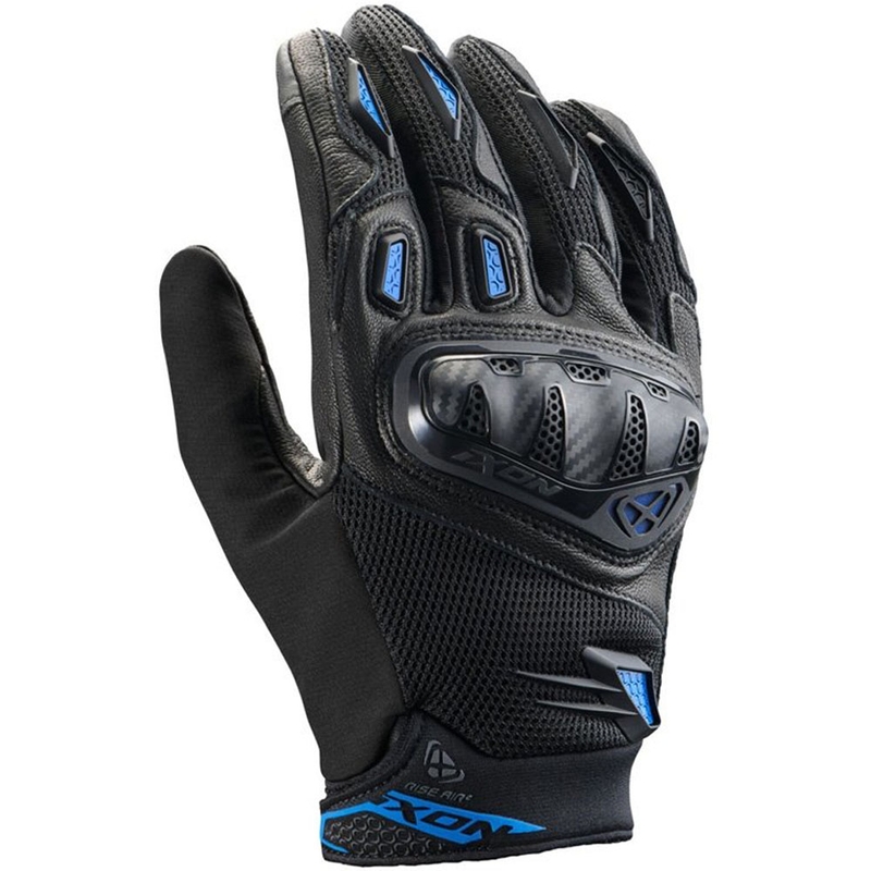 Moto rokavice IXON Rise Air 2 črno-modre