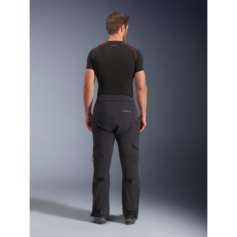 Moto hlače Alpinestars Andes PRO Drystar XF črno-temno sive