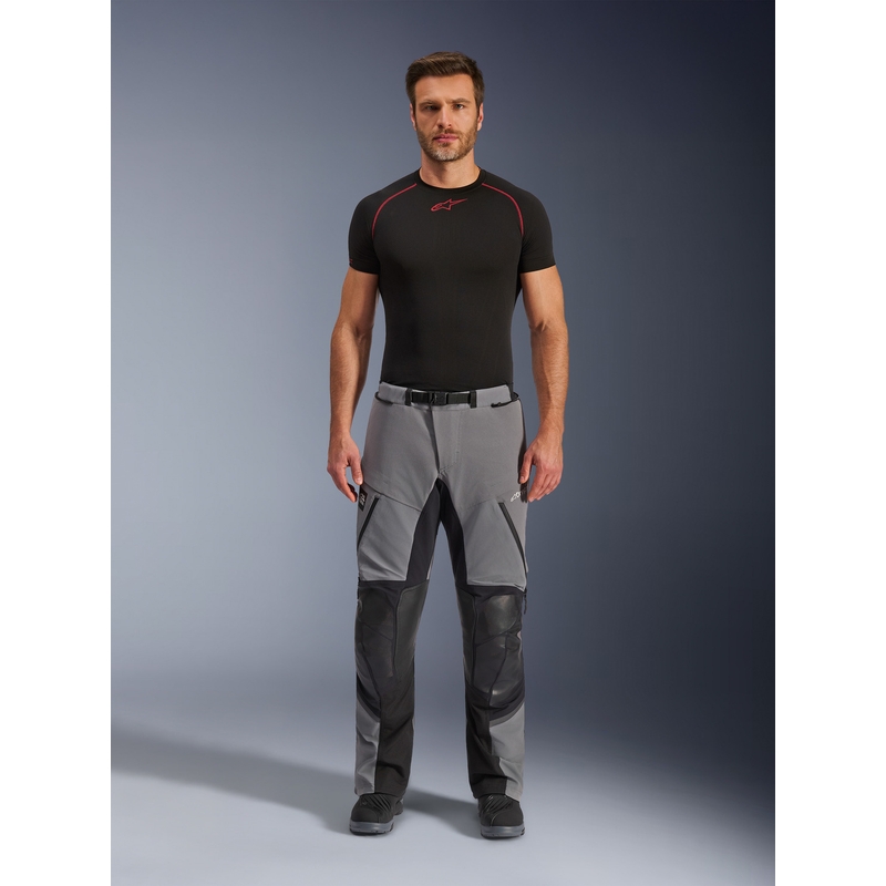 Alpinestars Andes PRO Drystar XF motoristične hlače temno sivo-črne