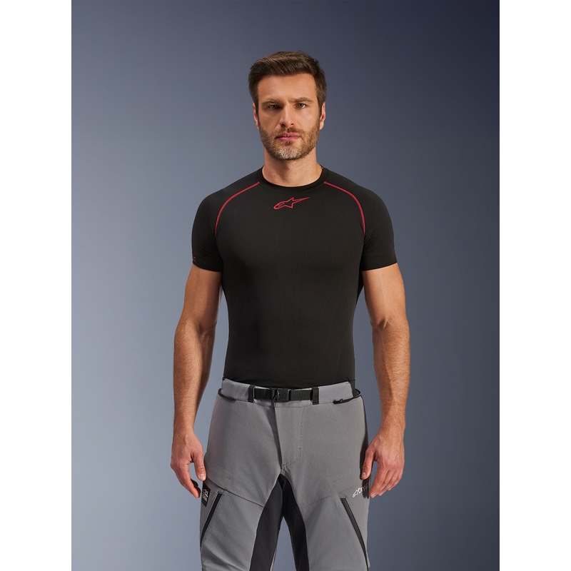 Alpinestars Andes PRO Drystar XF motoristične hlače temno sivo-črne