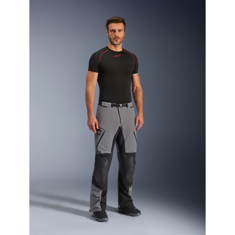 Alpinestars Andes PRO Drystar XF motoristične hlače temno sivo-črne