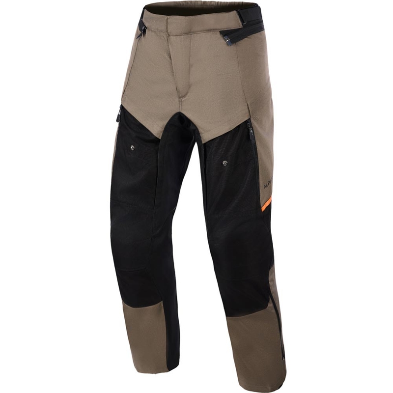 Moto hlače Alpinestars Cusco Drystar rjavo-črne