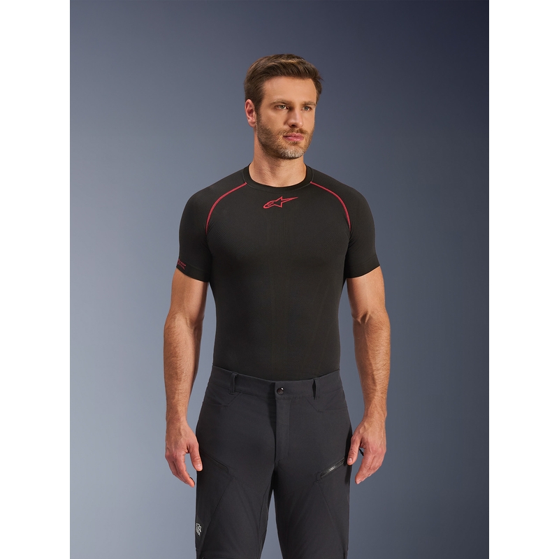 Moto hlače Alpinestars Explore AST črne