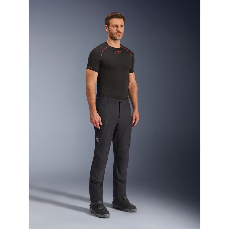 Moto hlače Alpinestars Explore AST črne