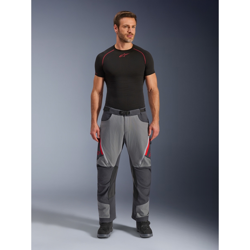 Alpinestars Maxdura Dual motoristične hlače sivo-temno sive
