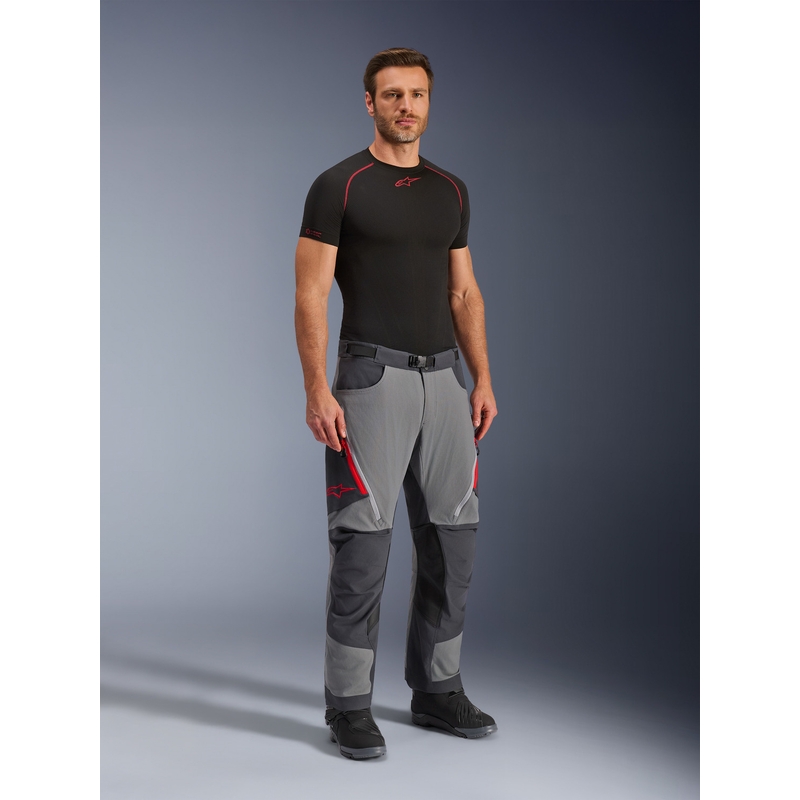 Alpinestars Maxdura Dual motoristične hlače sivo-temno sive