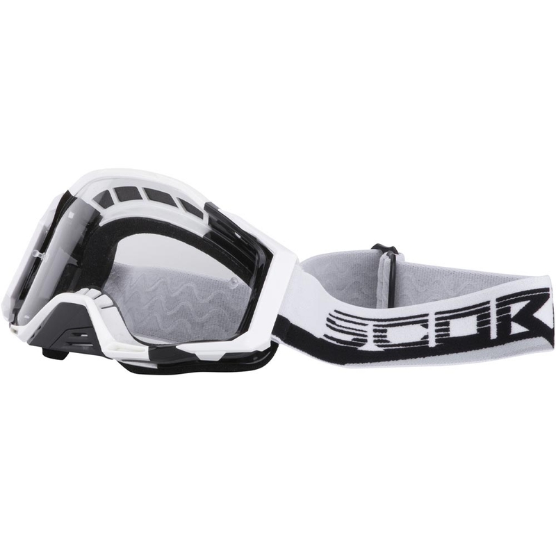 Motokros očala Scorpion MX Mask belo-črna