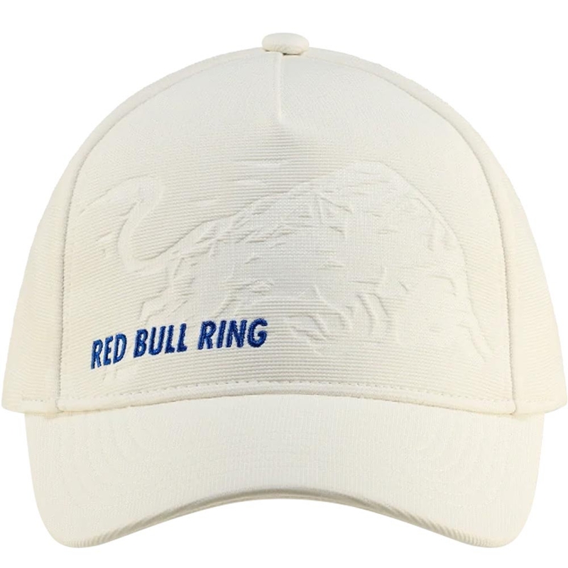 Kapa Red Bull Racing z vtisnjenim motivom, bela