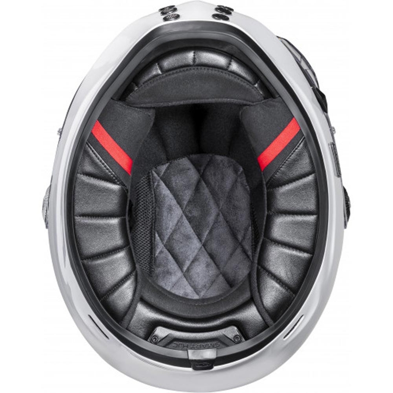 HJC V10 Solid integralna motoristična čelada bela