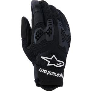 Moto rokavice Alpinestars Manti Air črno-bele