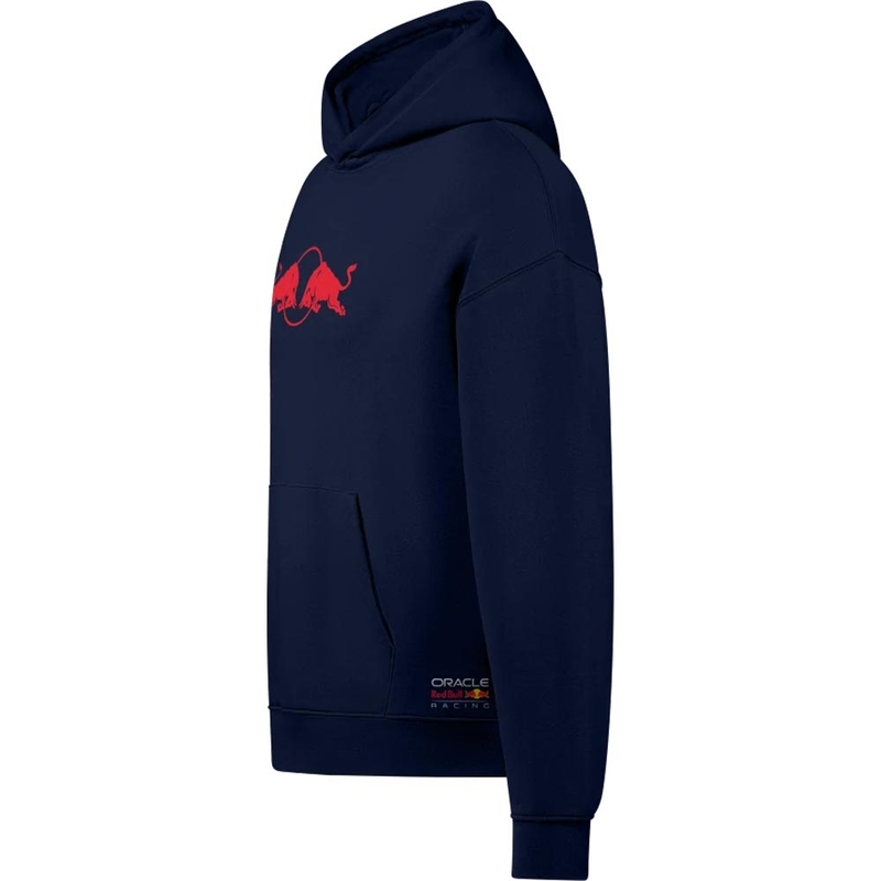 Temno modra jopa s kapuco Oracle Red Bull Racing Spark