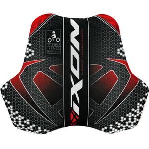 Ščitnik za prsi IXON IX-RACE črno-belo-rdeč