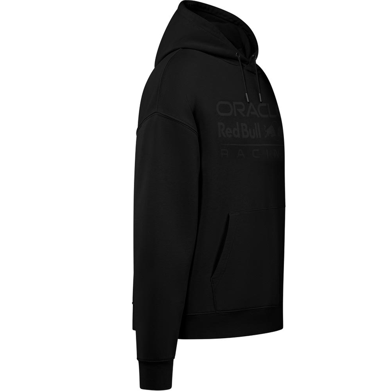 Pulover s kapuco Oracle Red Bull Racing Tonal črn