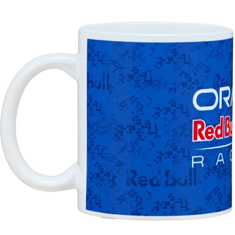 Modra skodelica z logotipom Oracle Red Bull Racing