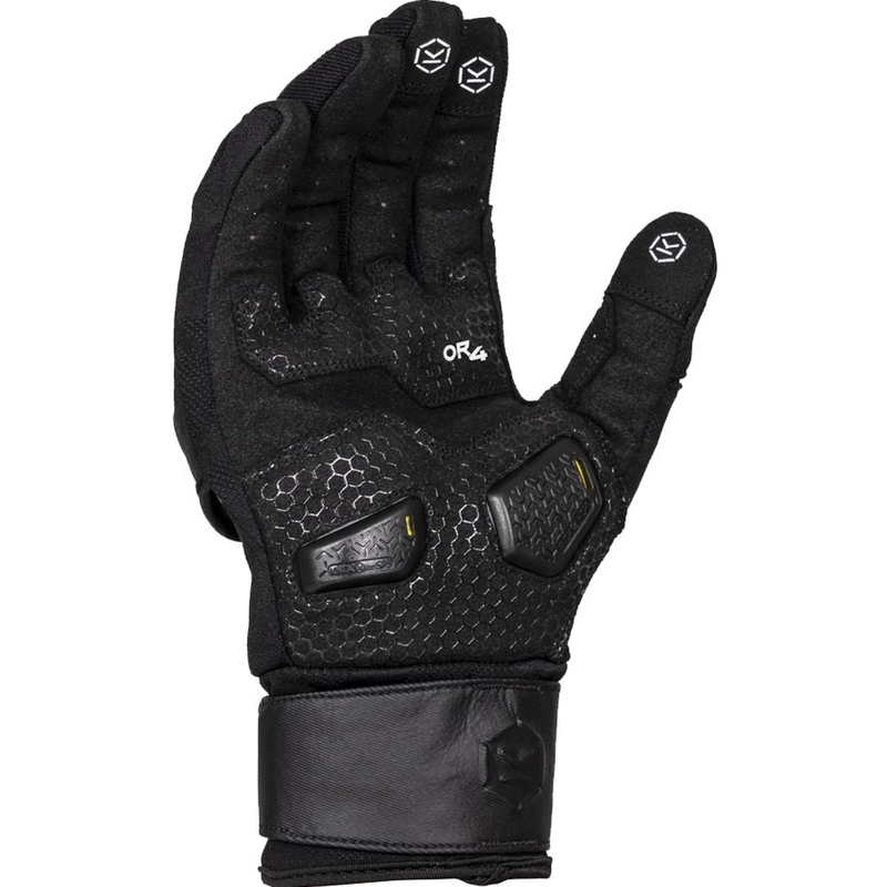 Moto rokavice Knox Orsa Textile OR4 črne