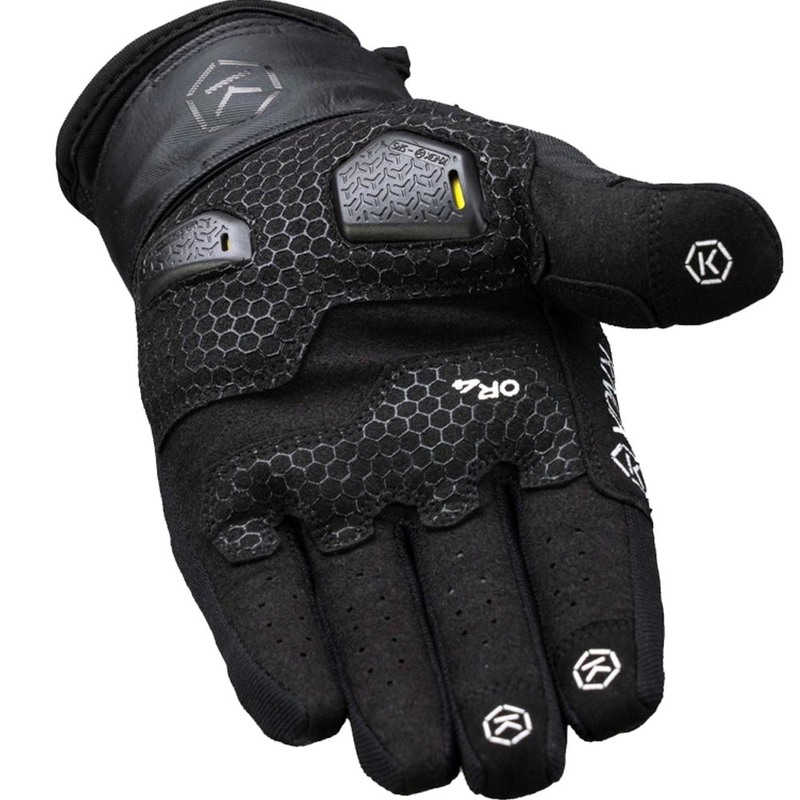 Moto rokavice Knox Orsa Textile OR4 črne