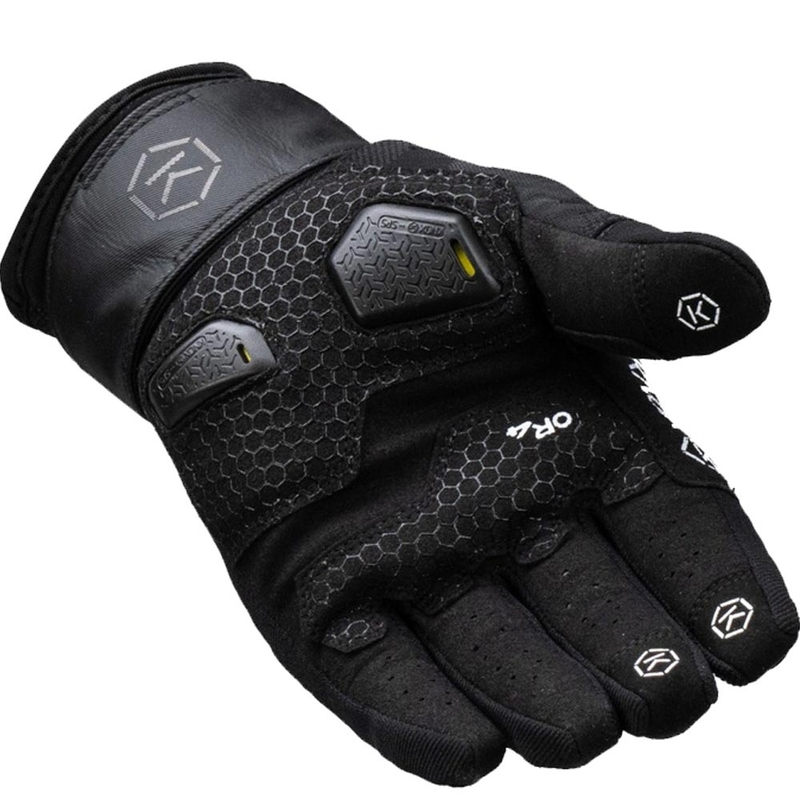 Moto rokavice Knox Orsa Textile OR4 črne
