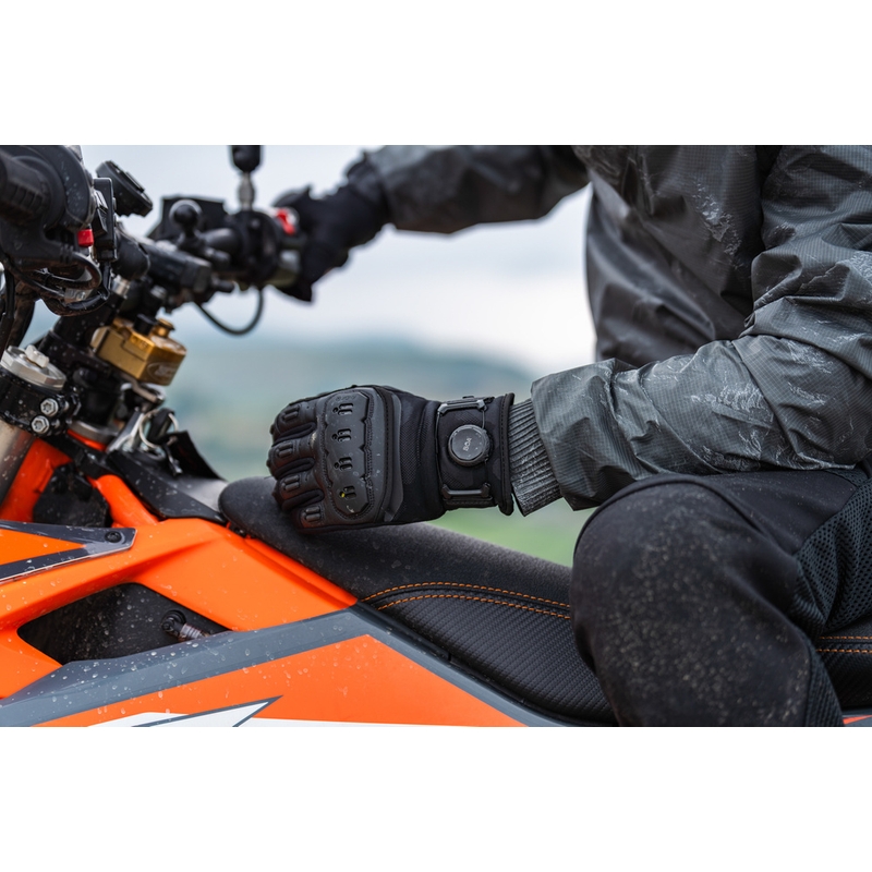 Moto rokavice Knox Orsa Textile OR4 črne