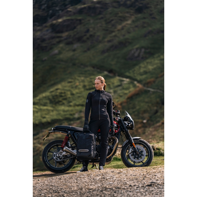 Knox Eda Every Day Adventure motoristični nahrbtnik 25 l črne barve