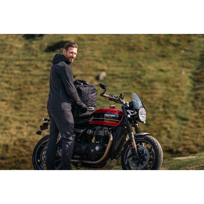 Knox Eda Every Day Adventure motoristični nahrbtnik 25 l črne barve