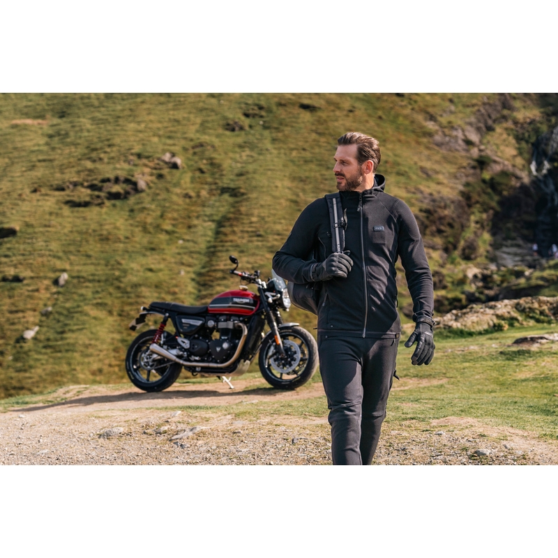 Knox Eda Every Day Adventure motoristični nahrbtnik 25 l črne barve