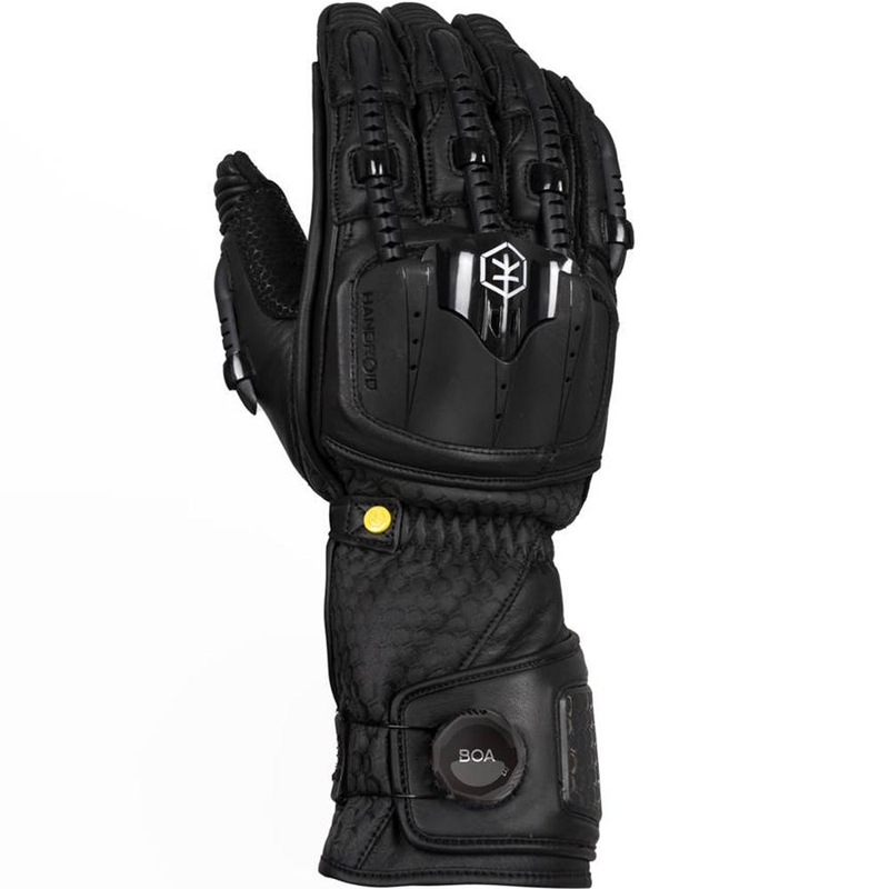 Moto rokavice Knox Handroid All Black Mk5, črne