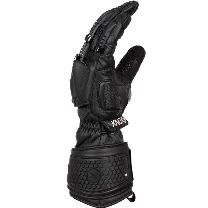 Moto rokavice Knox Handroid All Black Mk5, črne