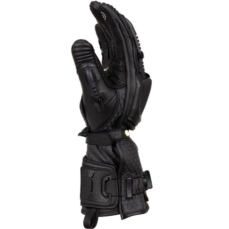 Moto rokavice Knox Handroid All Black Mk5, črne